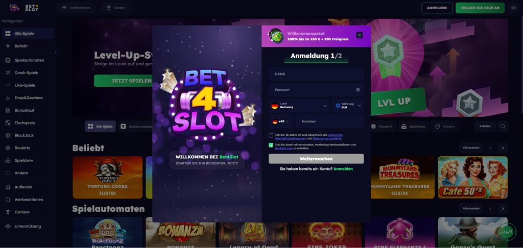 Bet4slot Casino