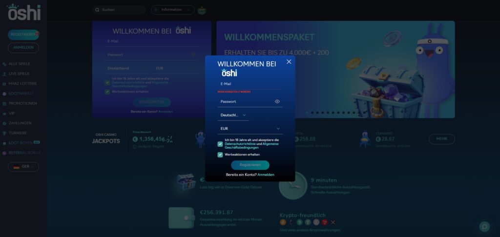 Oshi Casino